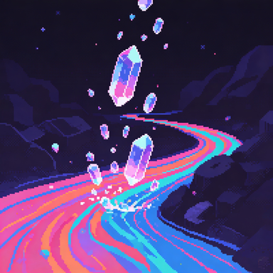 Illustration Tri de Cristaux